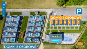 domki świt plan